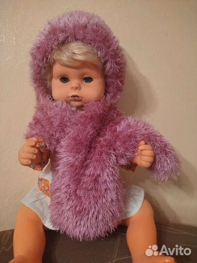 Комплект шапка и шарф