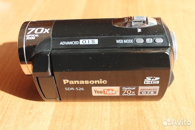 Видеокамера Panasonic SDR-S26 б/у