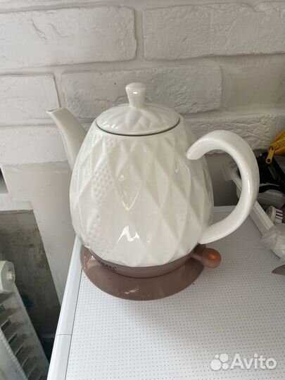 Чайник электрический керамический gipfel