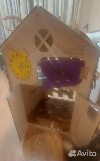 Бизиборд домик большой