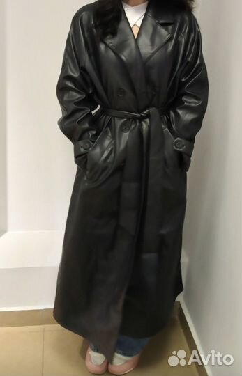 Плащ женский эко кожа 52 р-р