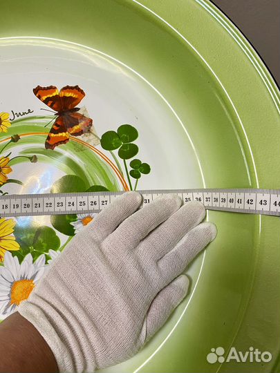 Блюдо большое эмалированное