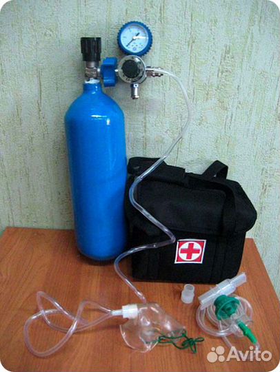 Медицинский кислородный баллон