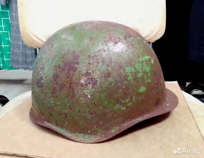 Сш-39 трехклепка шлем стальной каска СССР ркка ВОВ