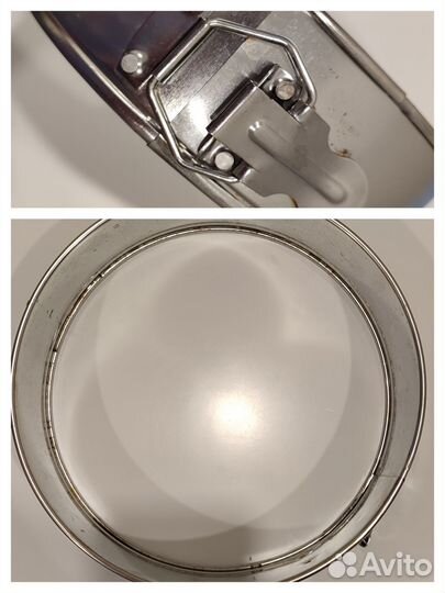 Формы для выпечки (3 шт.) +блендер