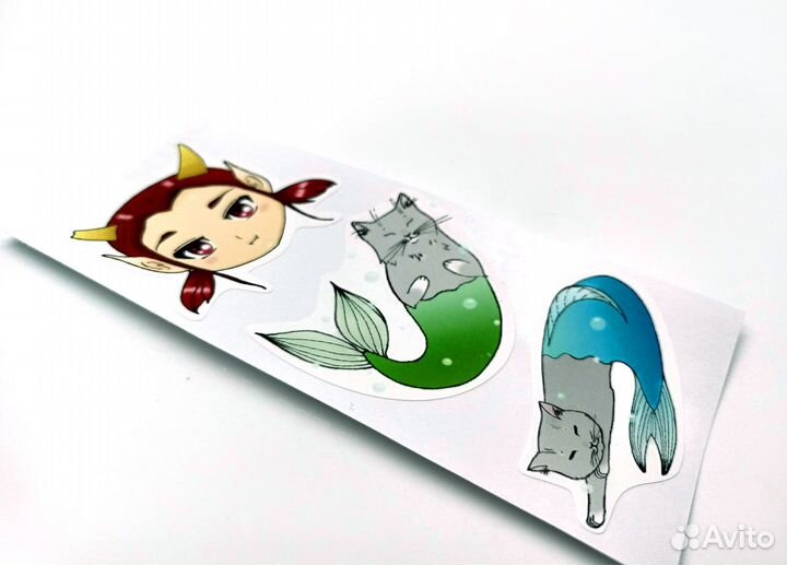 Печать ярких наклеек и стикерпаков