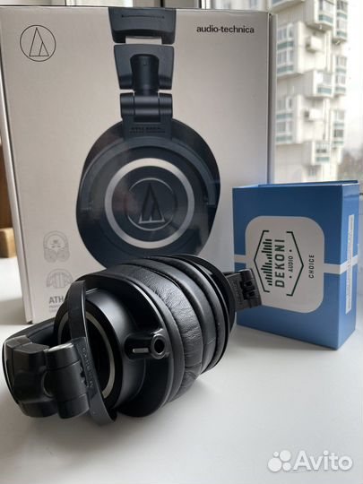 Наушники Audio-Technica ATH-M50X Black