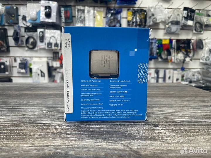 Процессор Intel Core i5-11600KF, BOX