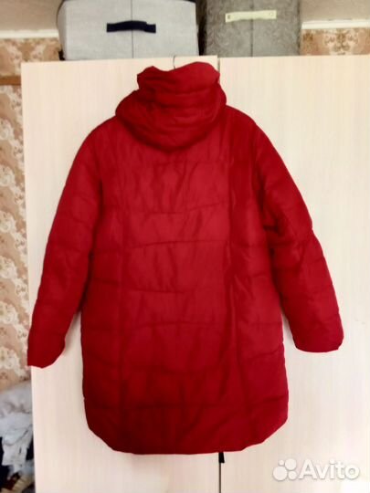 Пуховик зимний женский 56 размер