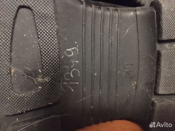 Ботинки зимние 39-40р