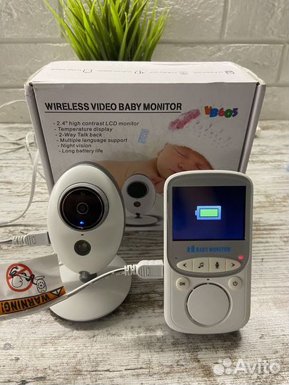 Беспроводная видеоняня Baby Monitor VB-605