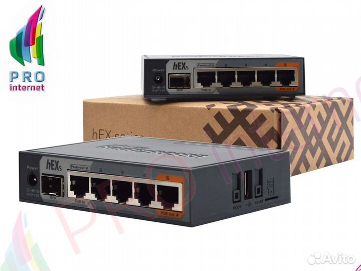 Гигабитный коммутатор точка доступа RB760iGS