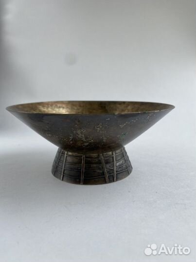 Вазочка металлическая СССР