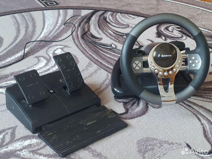 Руль Defender Forsage GTR