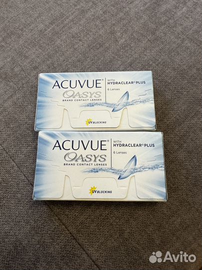 Линзы acuvue oasys