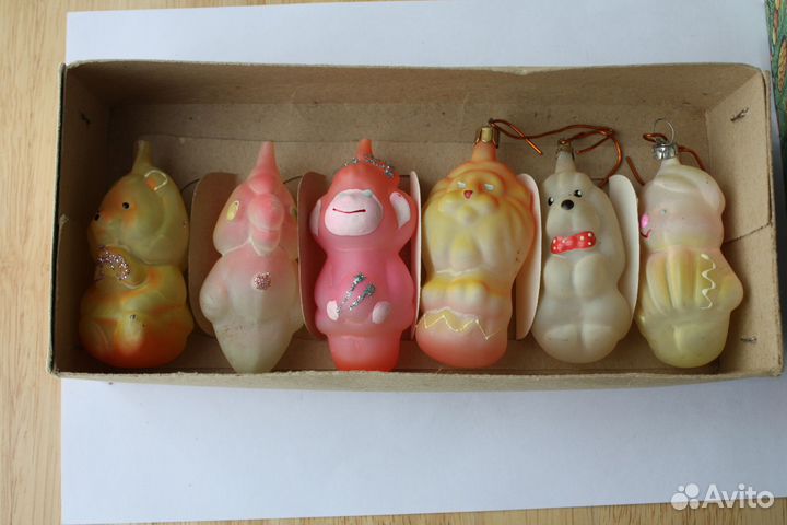 Набор ёлочных игрушек 