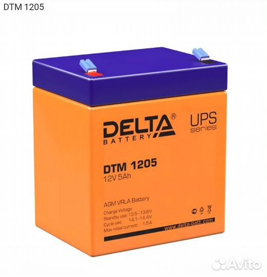 Батарея для ибп Delta DTM, DTM 1205