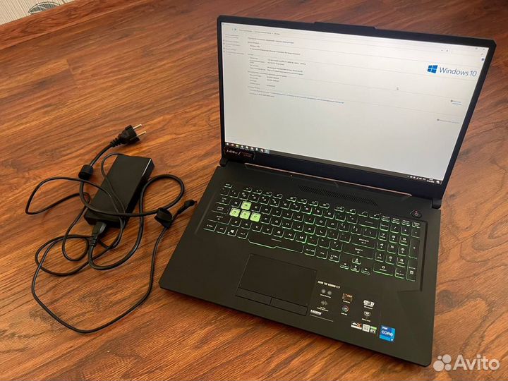 Asus TUF gaming f17 i7 11800 3050ti 16gb 512