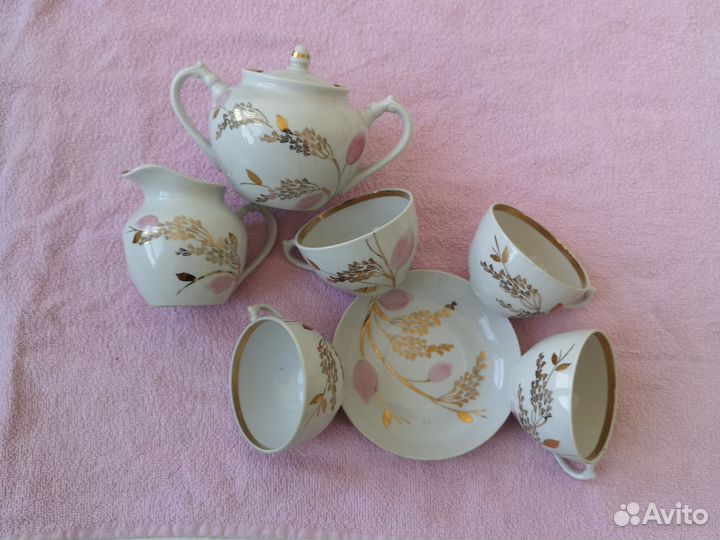 Чайный сервиз СССР дулево
