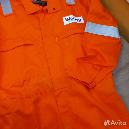 Комбинезон рабочий 58-60 Пакистан новый негорючка