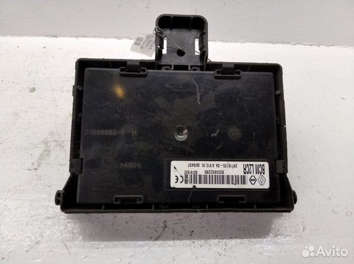 Блок бортовой сети (блок управления BCM), Renault