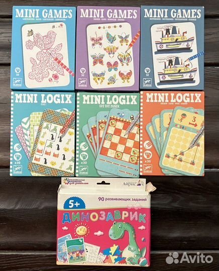 Развивающие пособия и книги для дошкольников