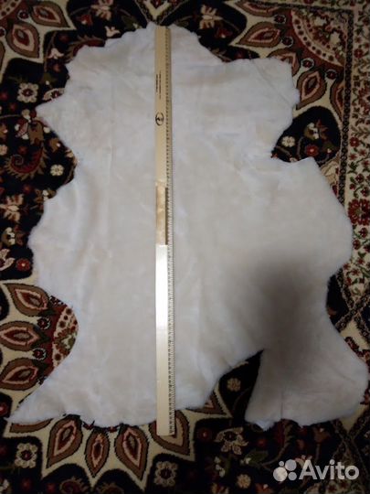 Шкурки стриженной овчины