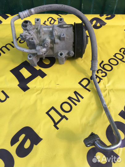 Компрессор кондиционера, трубка Toyota Corolla 180