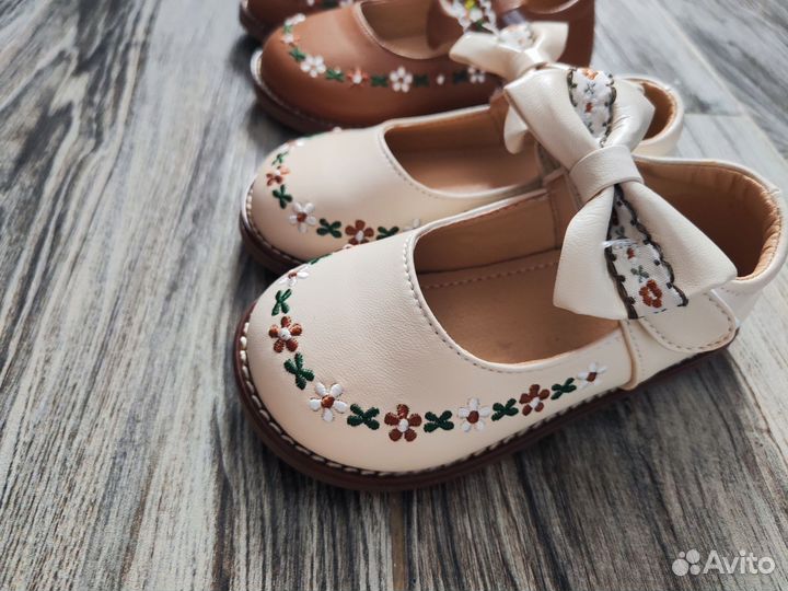 Туфли для девочки в ретро стиле