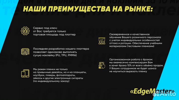 Готовый бизнес - плоттер для гидрогелевой пленки