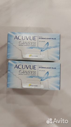 Мягкие контактные линзы Acuvue Oasys