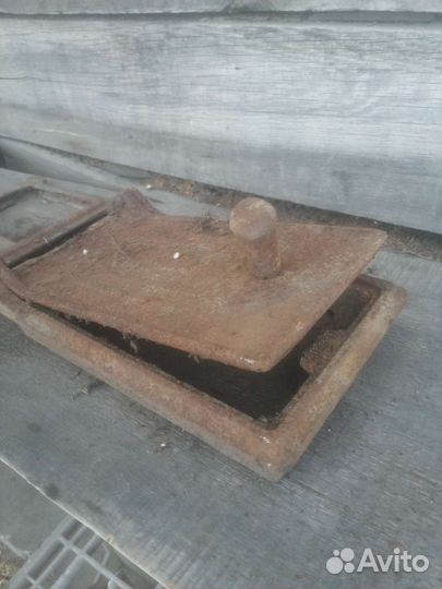 Дверца печная старинная