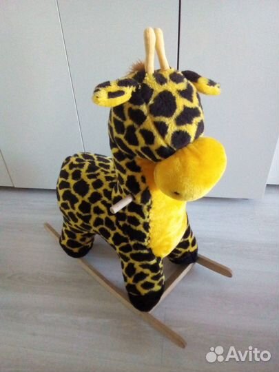 Игрушка-качалка жираф