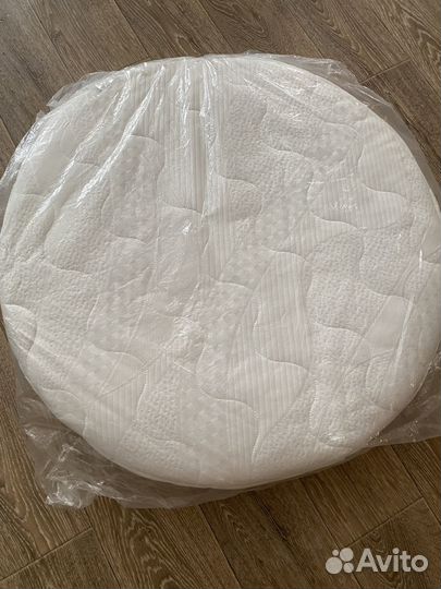 Матрас круглый для детской кроватки