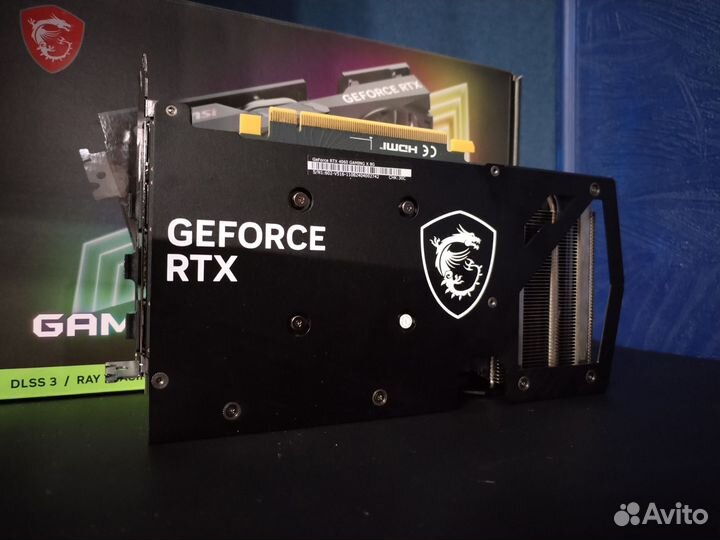 Видеокарта RTX 4060 8 Gb MSI Gaming X