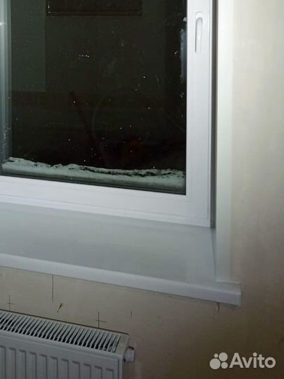 Подоконник пластиковый