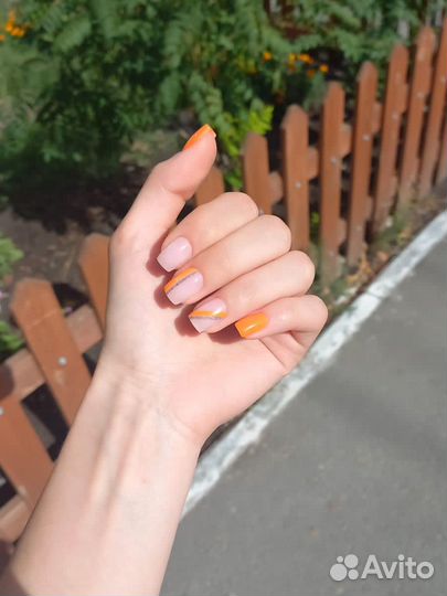 Маникюр гель лак