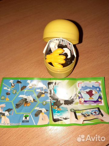 Игрушки из киндер сюрприза Natoons животные