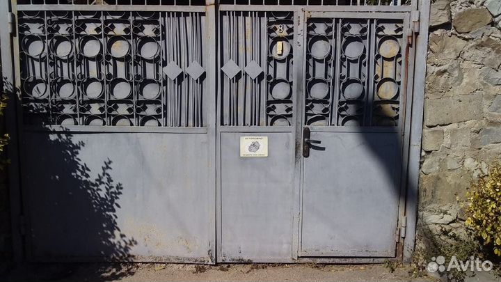 Ворота гаражные металлические бу