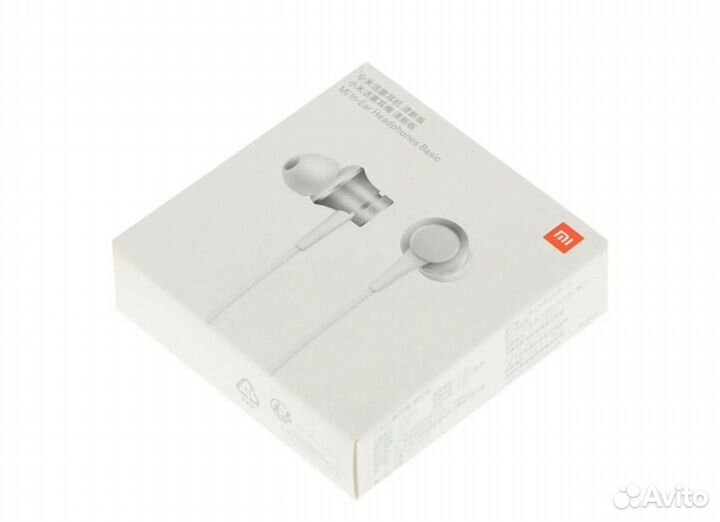 Гарнитура Xiaomi Mi In-Ear Basic серебристая