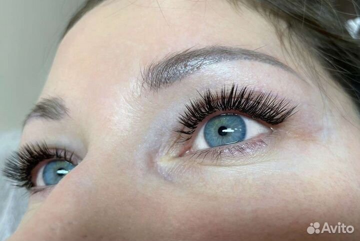 Качественное наращивание ресниц в студии