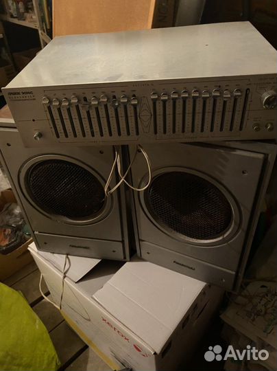 Эквалайзер Прибой эо014С, колонки Корвет 35ас