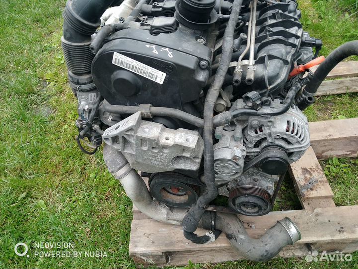 Двигатель Фольксваген Пассат Б6 AXX 2.0 tfsi