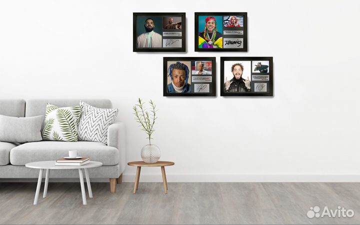 Ghostemane автограф на металле подарочный