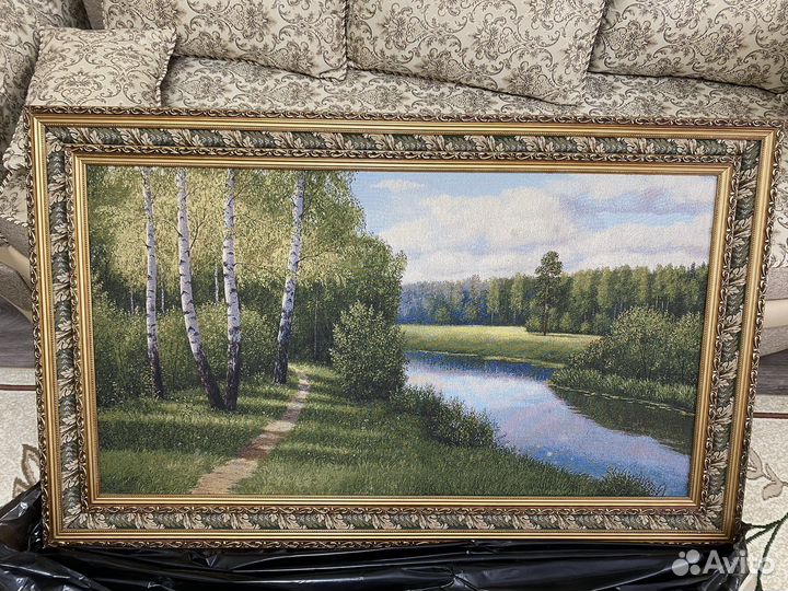 Картина гобелен бу