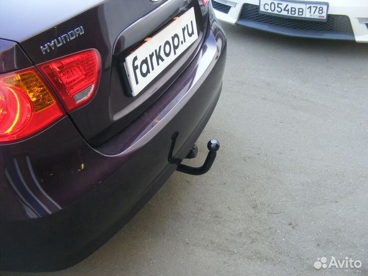 Фаркоп Лидер Плюс для Hyundai Elantra (седан) 2006