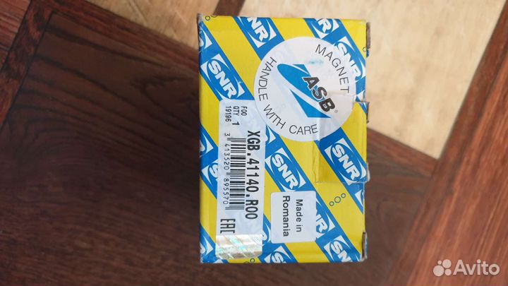 Подшипник ступицы largus Logan с абс SNR оригинал