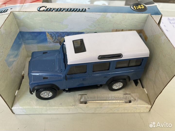 Модель автомобиля Land Rover 1:43