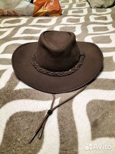 Кожаная шляпа австралийка