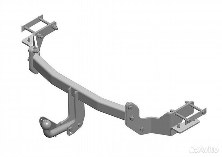 Фаркоп Kia Sorento 2012/ Santa Fe /Grand Santa Fe